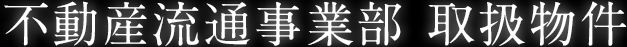 不動産流通事業部 取扱物件