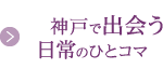 神戸で出會う日常のひとコマ