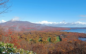 日暮山展望臺から駒ヶ岳【秋】