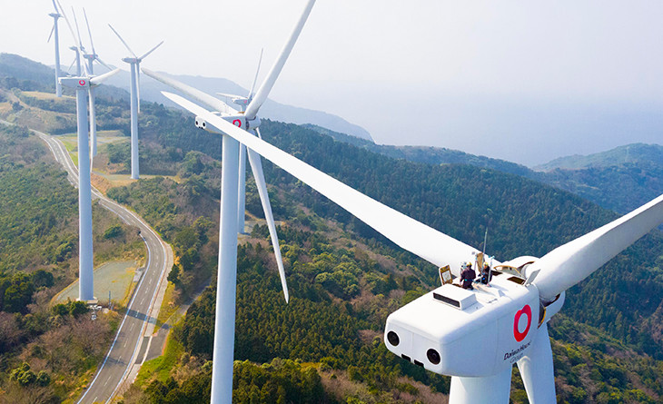 佐田岬風(fēng)力発電事業(yè)（愛媛県 伊方町佐田岬）